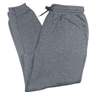 Amplify Joggers Mens Large Gray Pants Drawstring Elastic Waist Pockets Casual